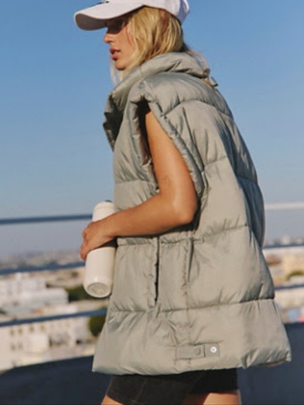 FP Movement In A Bubblr Puffer Vest